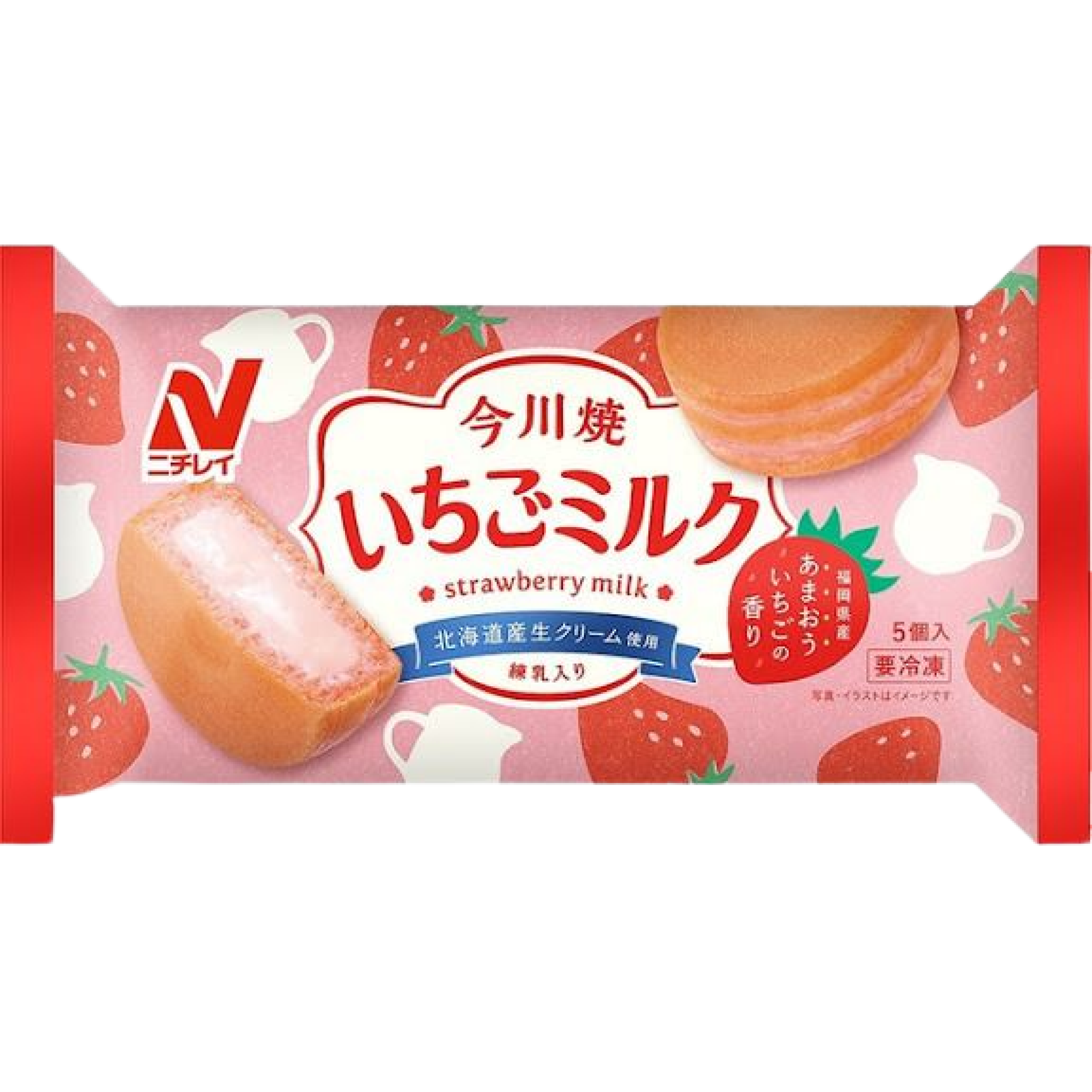 NICHIREI 士多啤梨牛奶味今川燒